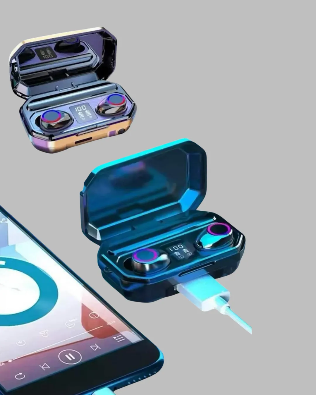 Dokunmatik Kontrollü Bluetooth Kulaklık – Gürültü Engelleme Özellikli