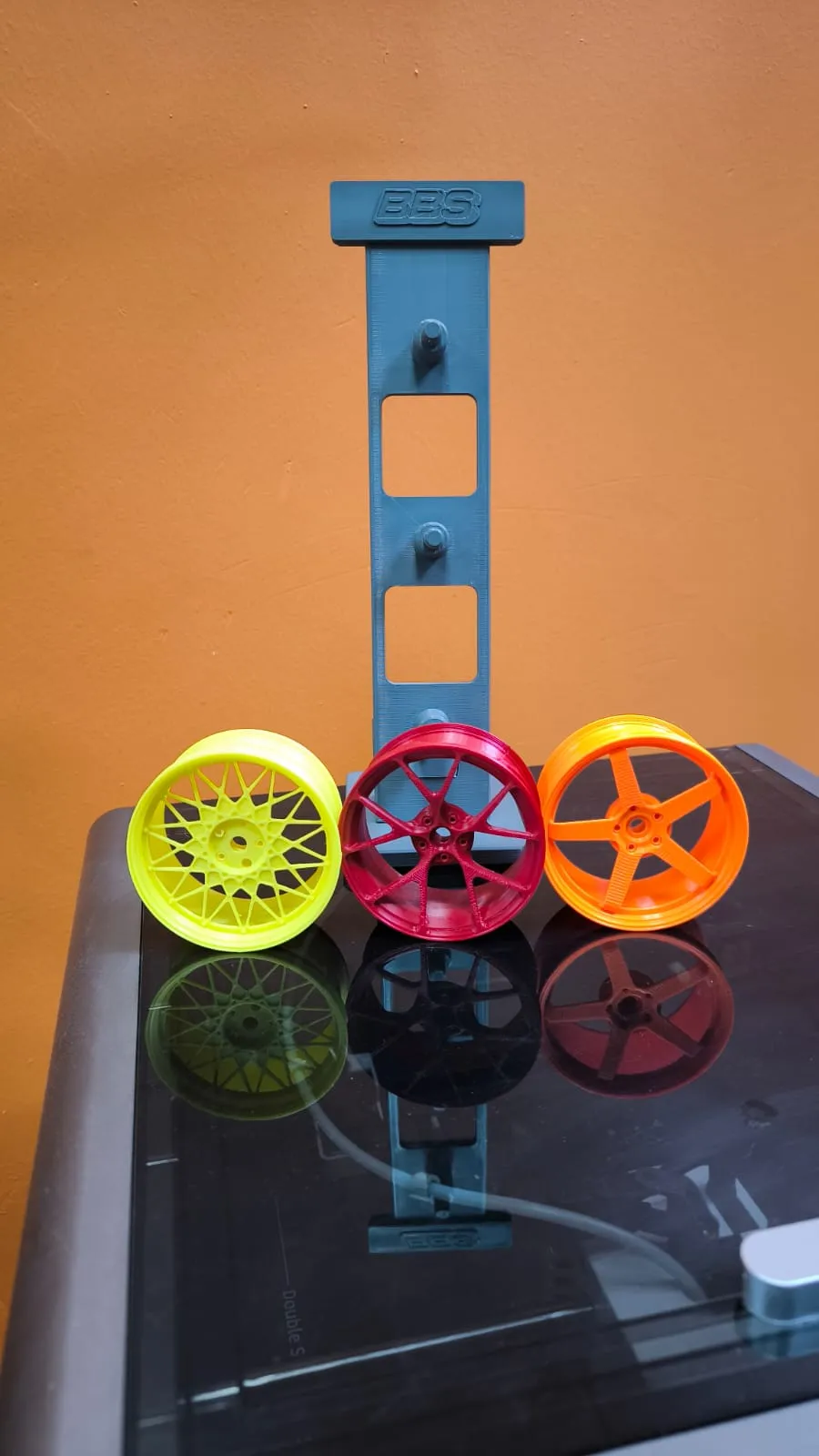 Üçlü Jant Dekoratif Aksesuar Renkli Modern Salon Dekoru