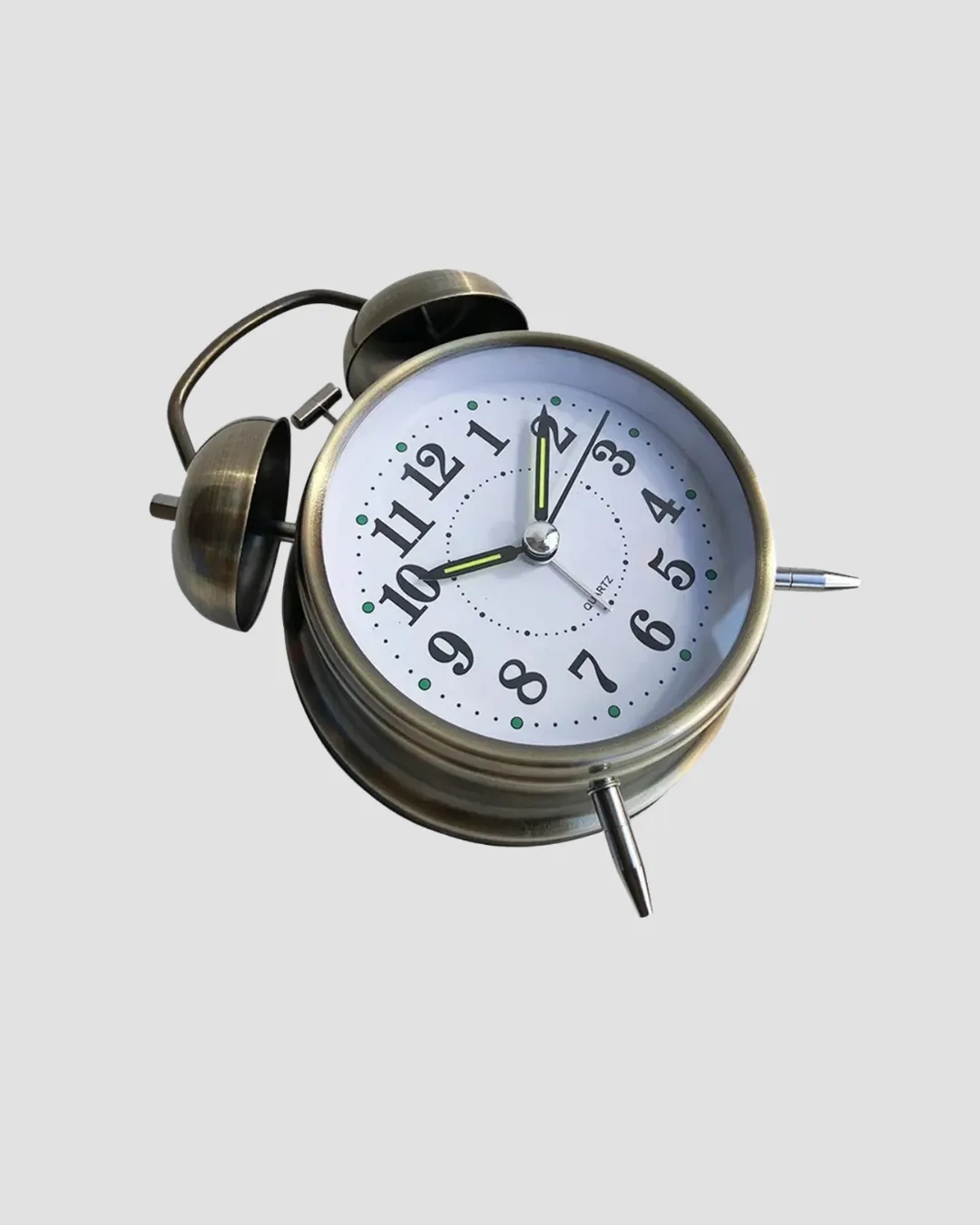 Bronz Metal Masa Saati