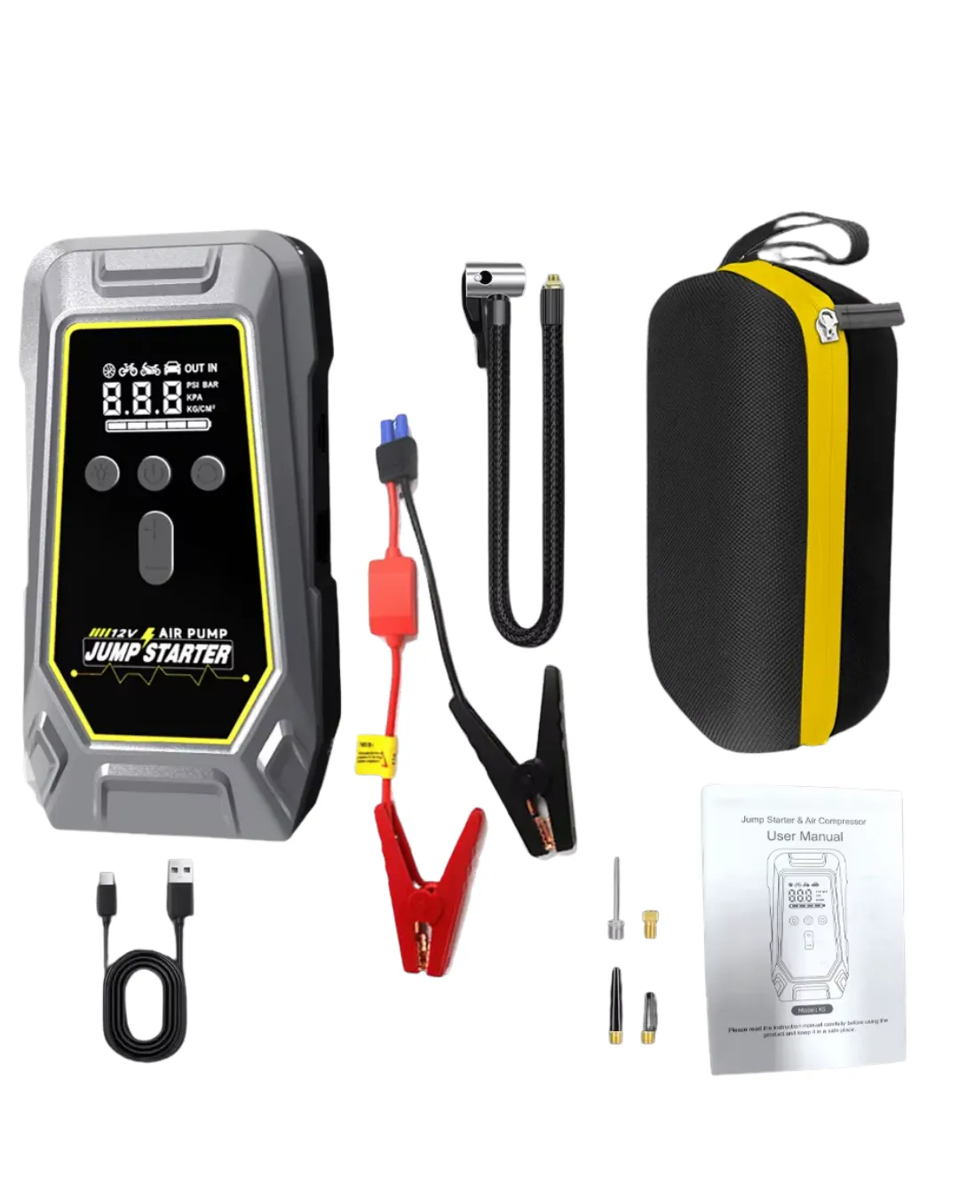 LFK5 Akü Takviye Lastik Şişirme