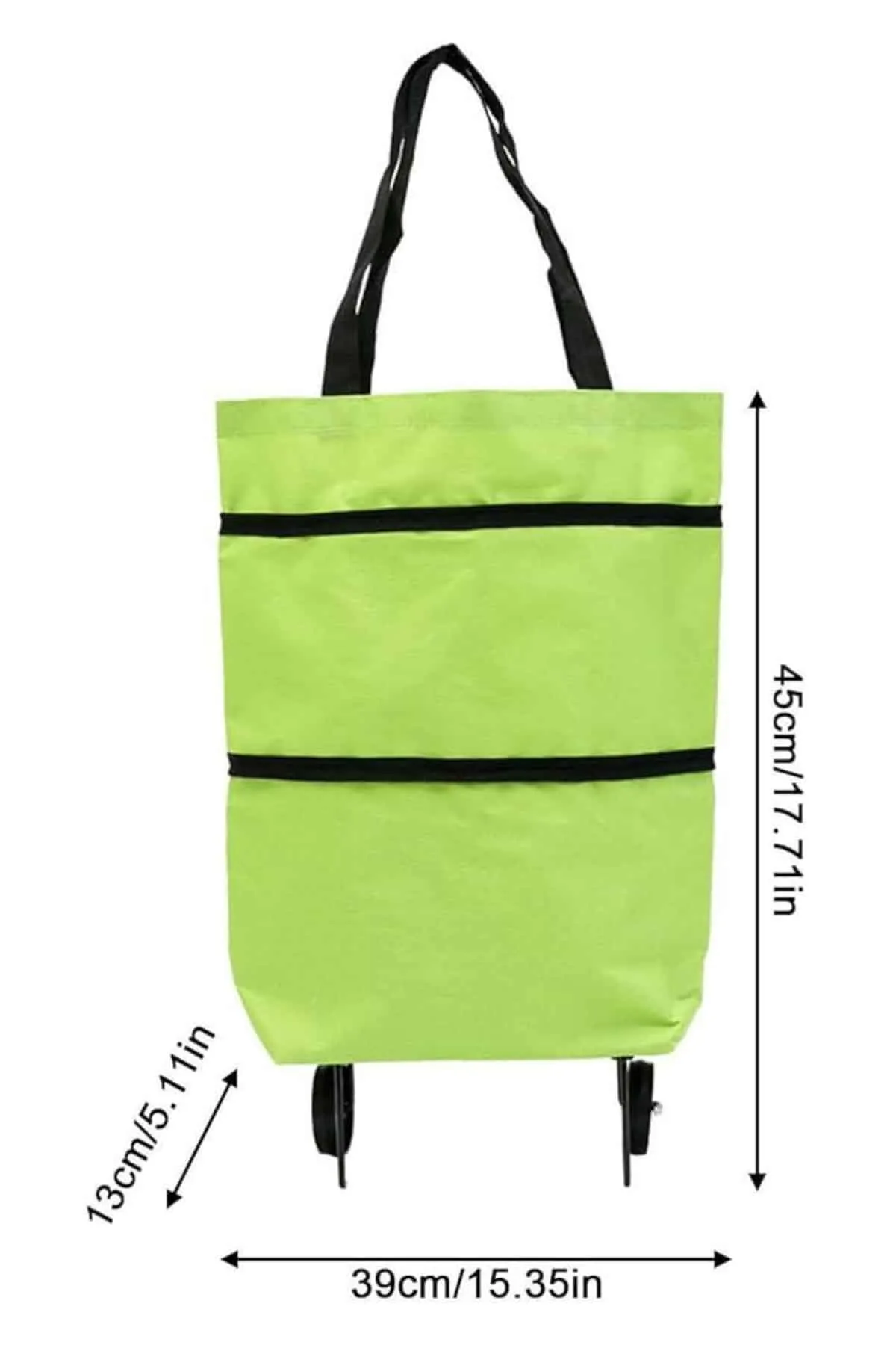 Pazar Çantası Tekerlekli Katlanır Pazar Arabası Çanta Market Alışveriş Arabası