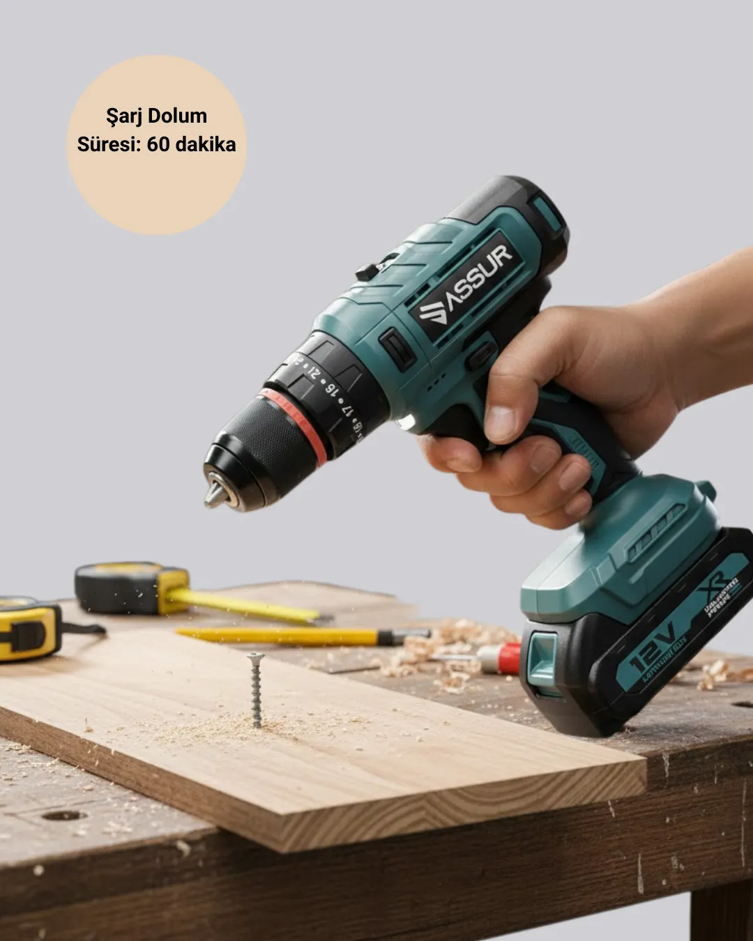 18 PARÇA MATKAP SETİ