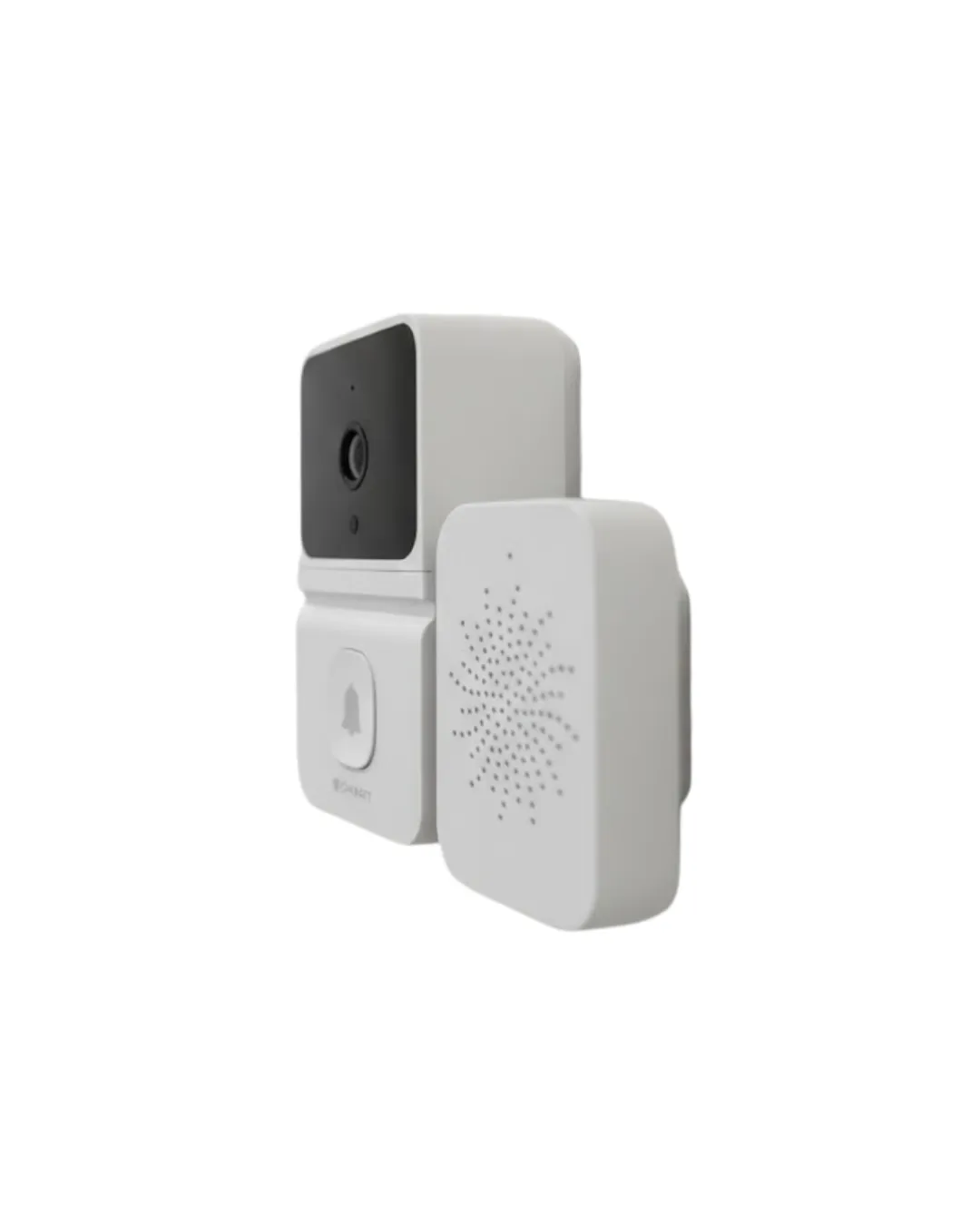 ŞARJLI KAMERALI KAPI ZİLİ BEYAZ