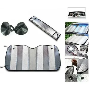 Araç Ön Cam Katlanabilir Güneşlik Isı Yansıma Önleyici Dacia Duster Honda Civic Ford Focus Skoda Superb