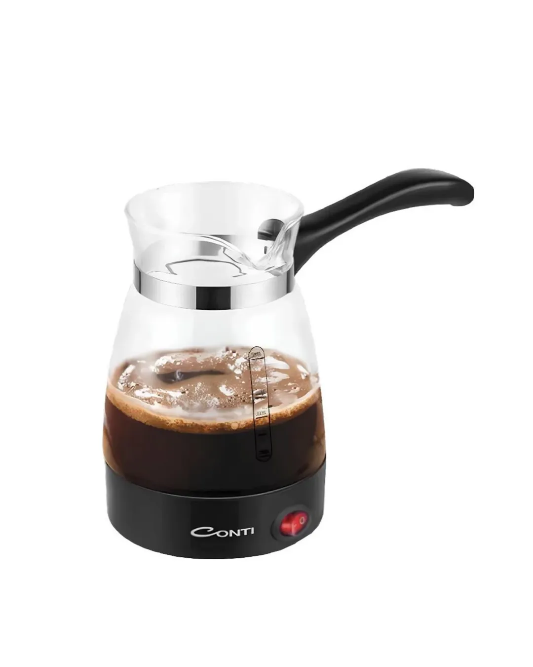 Elektrikli Cam Türk Kahvesi Makinesi 0.5 Litre 650W Kahve Yapma Makinesi