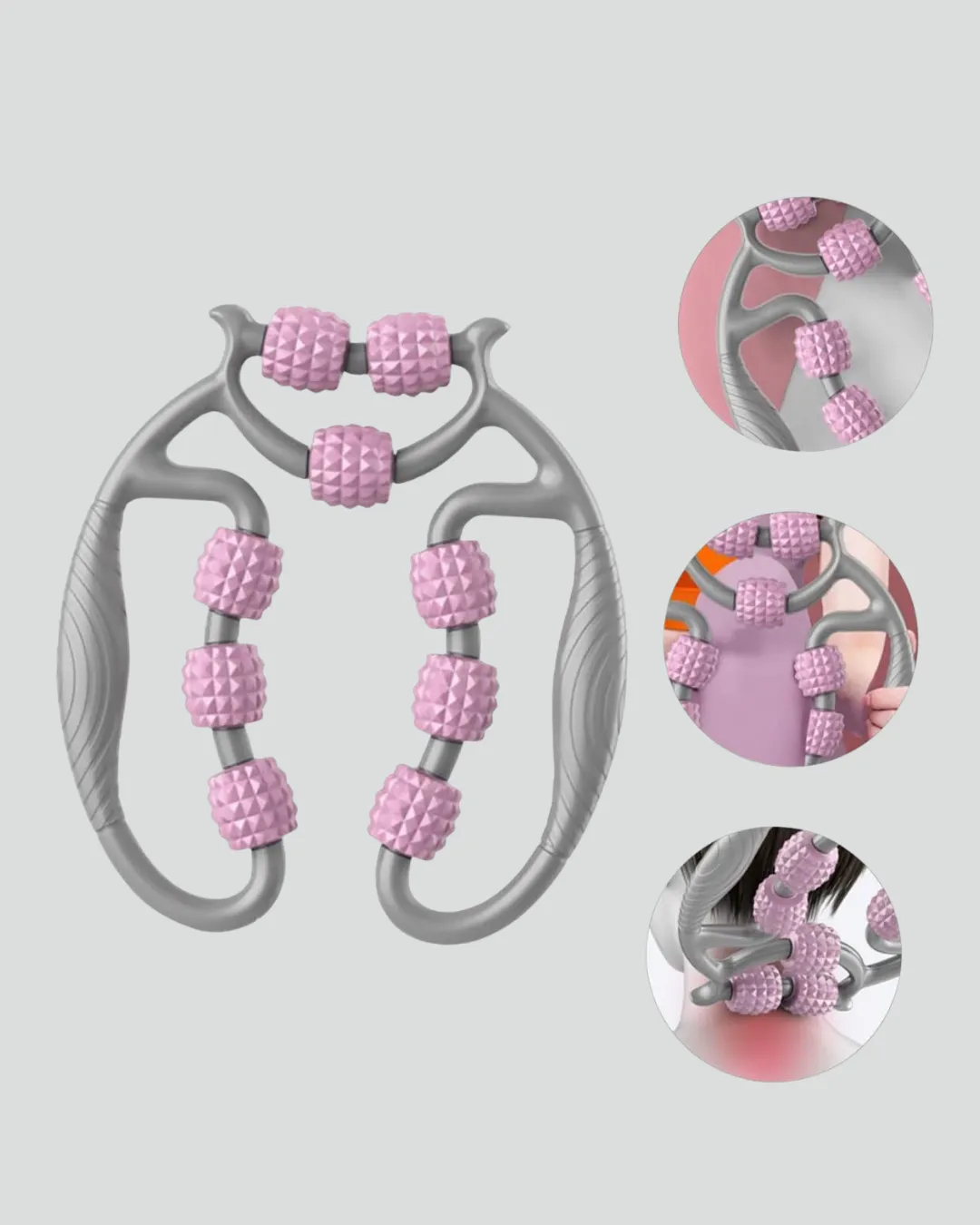 Dayanıklı Plastik Kas Masaj Rulosu Selülit Karşıtı