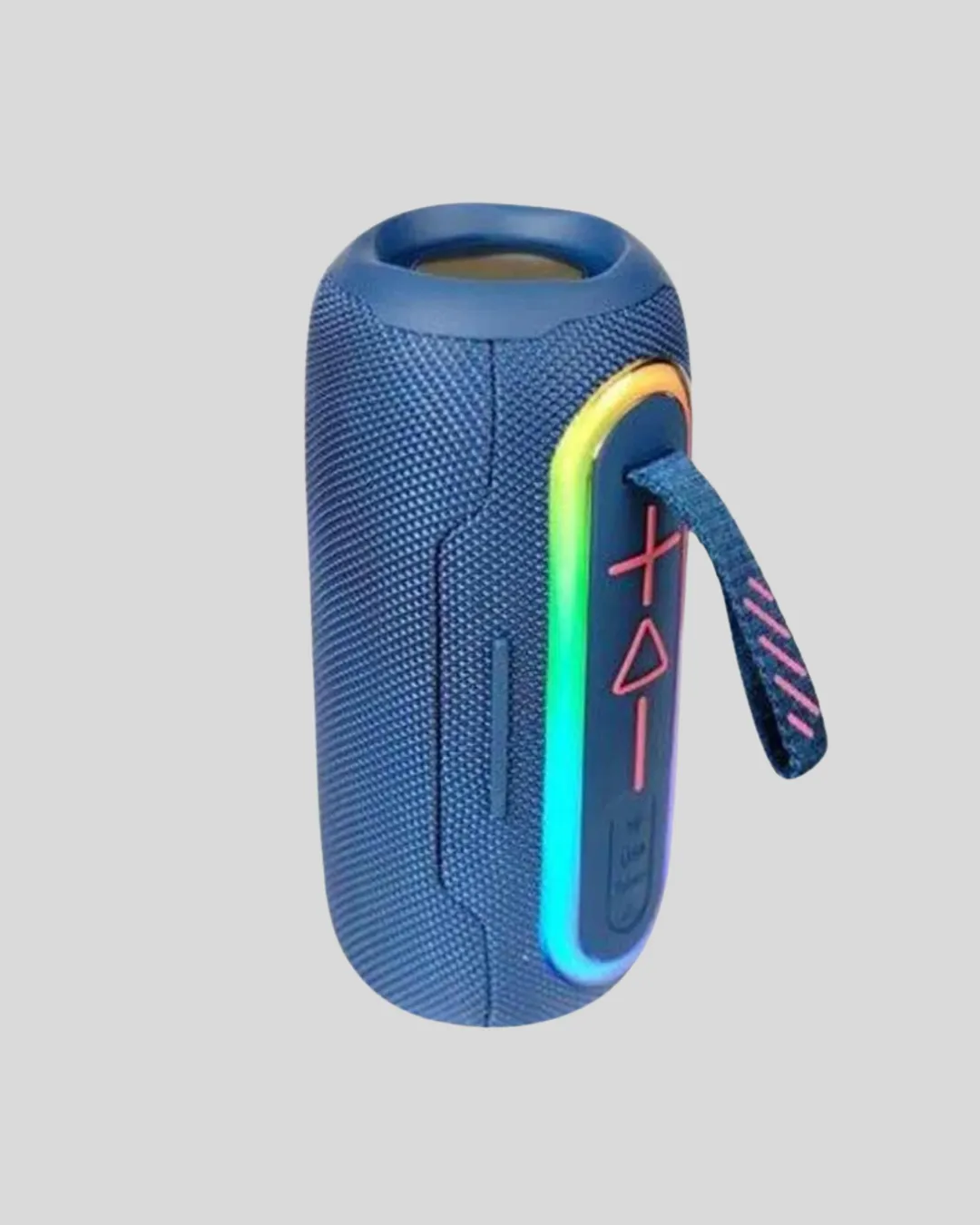 Mavi Taşınabilir Bluetooth Hoparlör Kompakt Tasarım ve Güçlü Ses