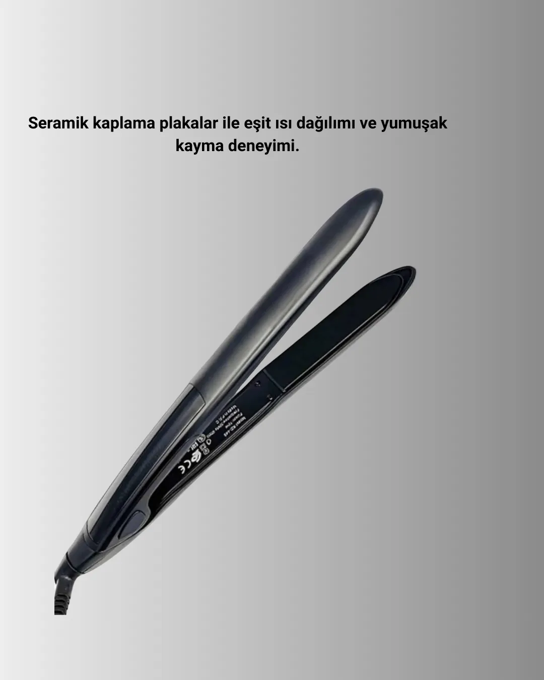 2025 Yeni Seri Dijital Ekranlı Isı Ayarlı Saç Düzleştirici Titanyum Kaplama A Kalite