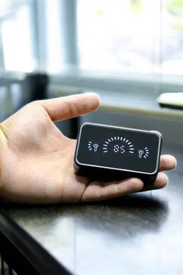 Telefon Standlı Bluetooth Kulaklık Aynalı Yüksek Ses Kaliteli