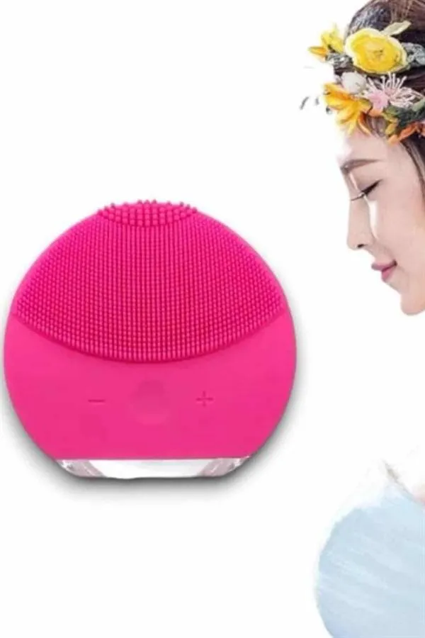 Titreşimli Yüz Masaj Aleti Titreşimli Makyaj Temizleme Cihazı