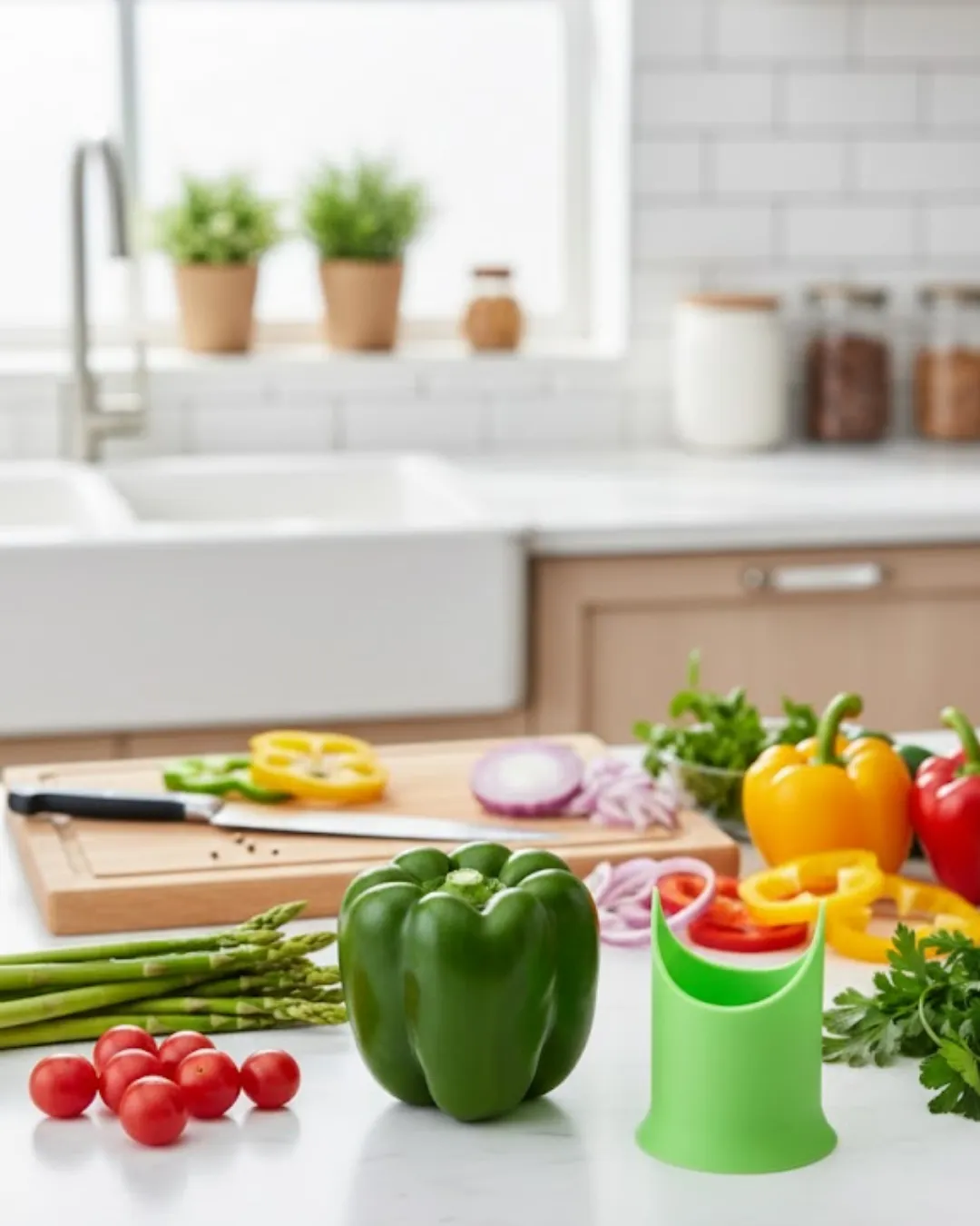 Silikon Biber Çekirdeği Çıkarıcı Kabak Oymaya Uygun Aparat