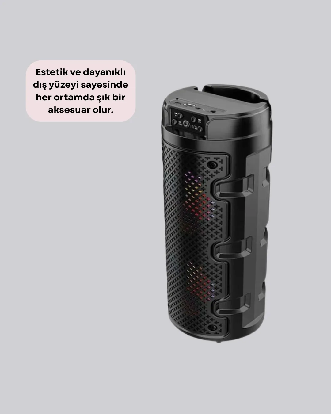 Uzun Pil Ömrü Sunan Kablosuz Bluetooth Hoparlör