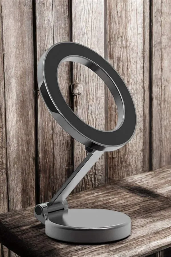 Telefon Tutucu Tüm Arabalara Uyumlu Araç İçi Katlanabilir Manyetik Tasarım