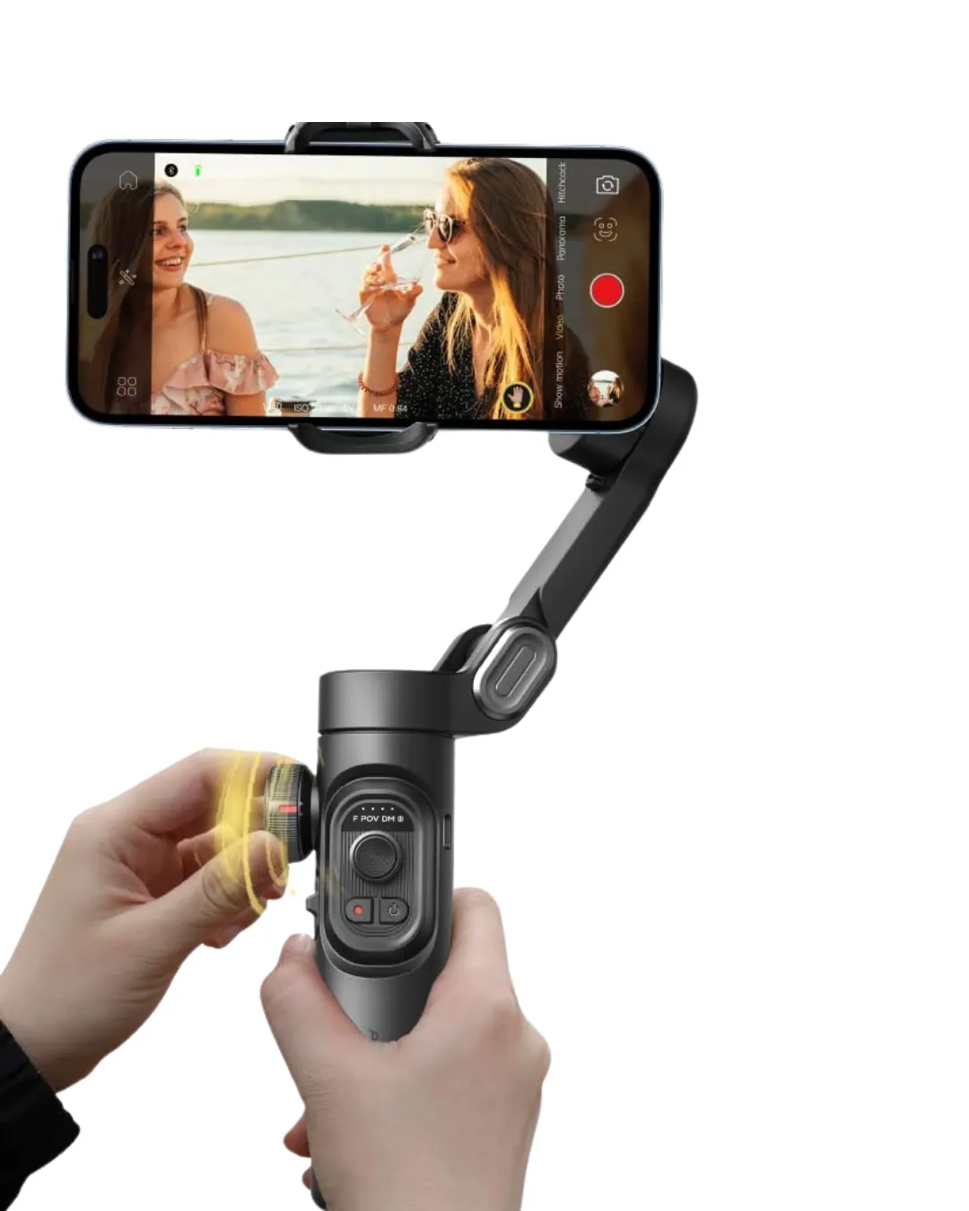 Profesyonel Telefon Video Sabitleyici Gimbal Stabilizer Vlog Aparatı