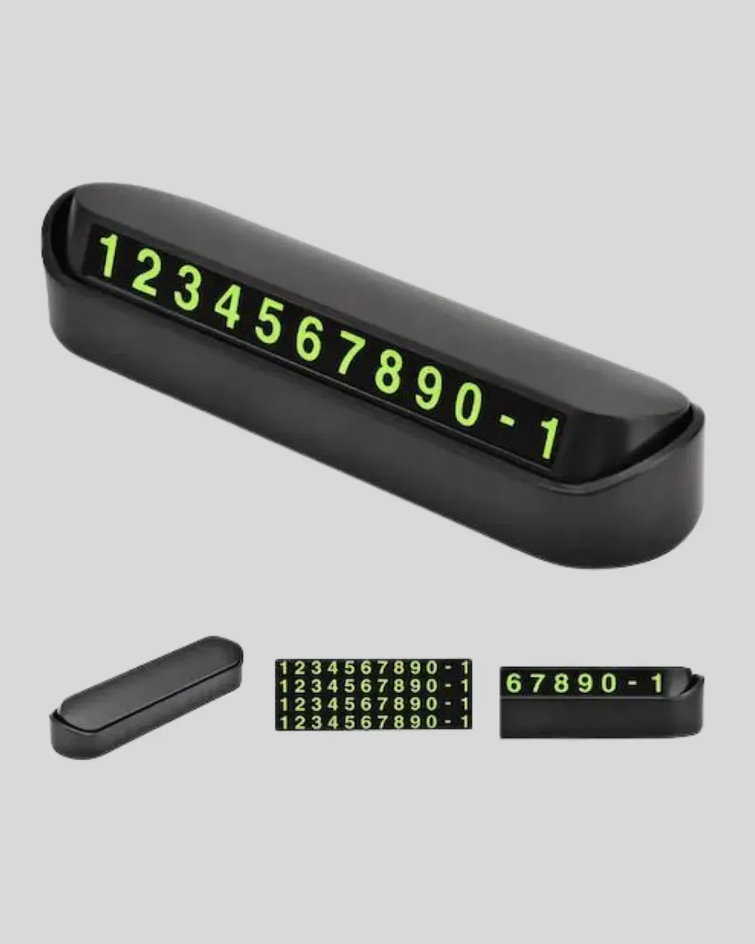 Alüminyum Kasa Gri Çevirmeli Araç İçi Telefon Numaratörü