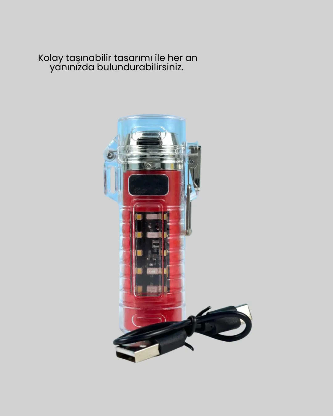 Outdoor Uyumlu Elektrikli Çakmak Fener