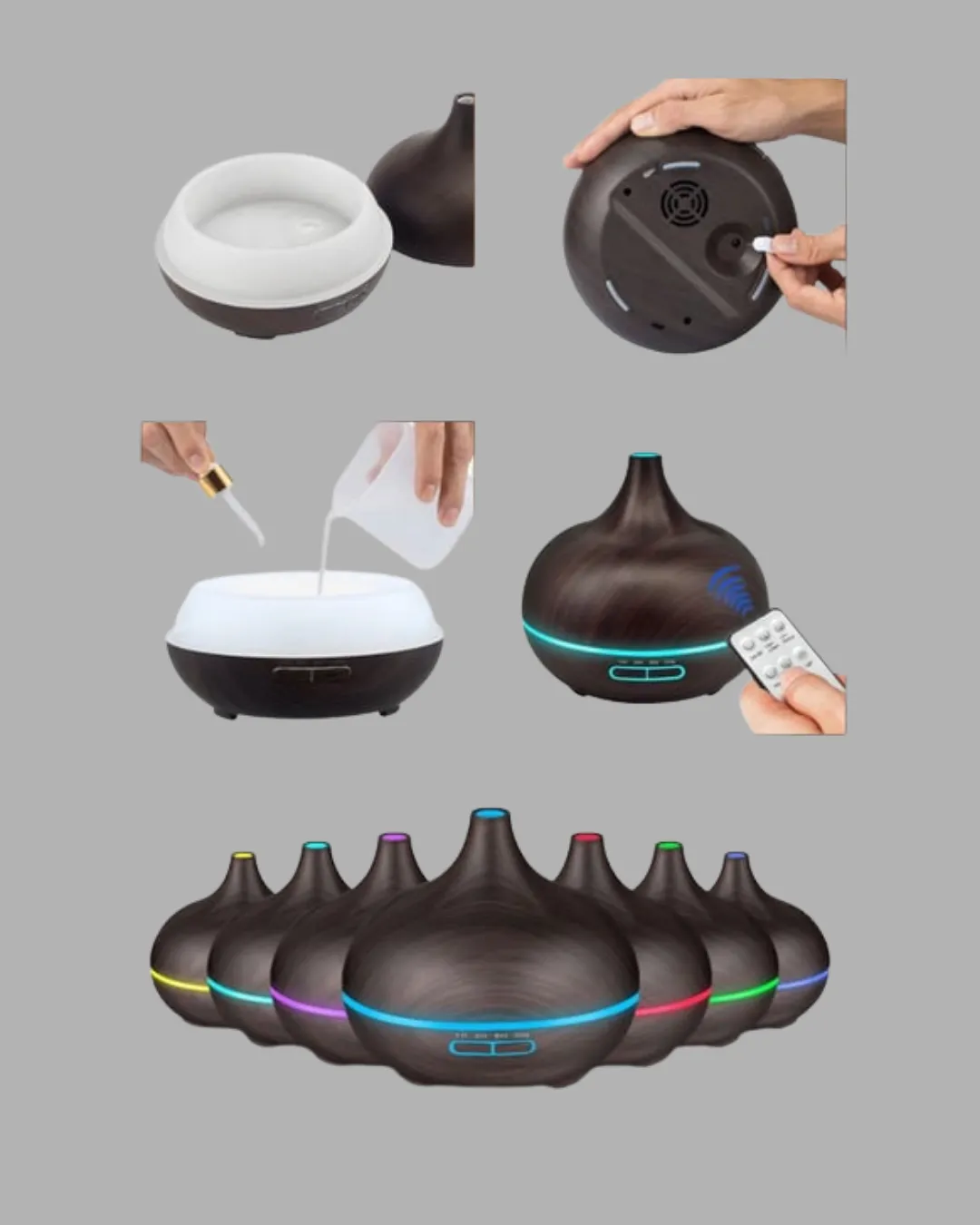 Ev ve Ofis İçin Sessiz Ultrasonik Hava Nemlendirici