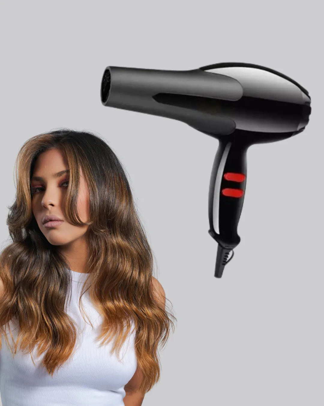 Profesyonel 2200W Saç Kurutma Makinesi Yüksek Performans