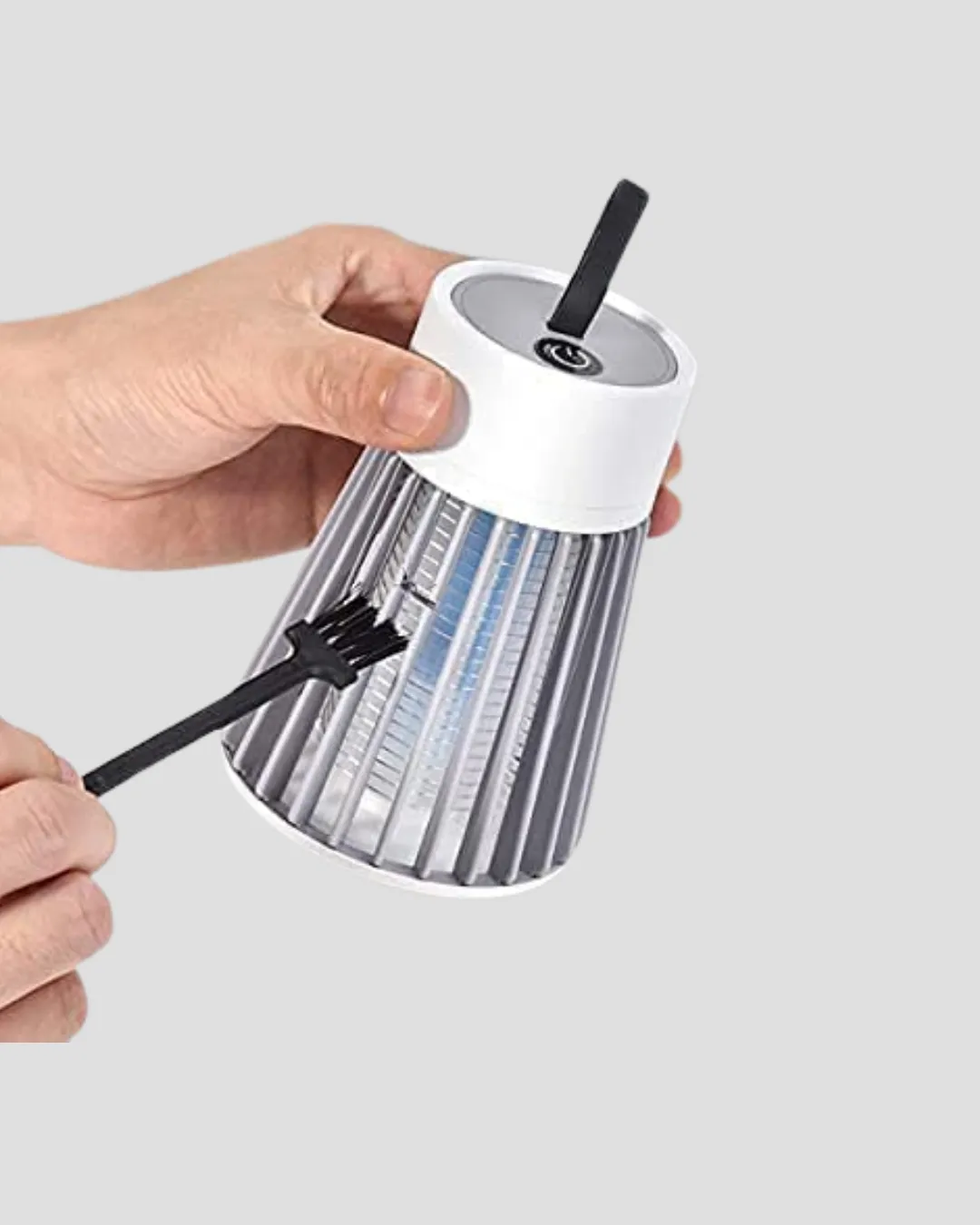 Şarjlı Mor Işıklı Sivrisinek Öldürücü Lamba – Sessiz ve Kimyasal İçermez