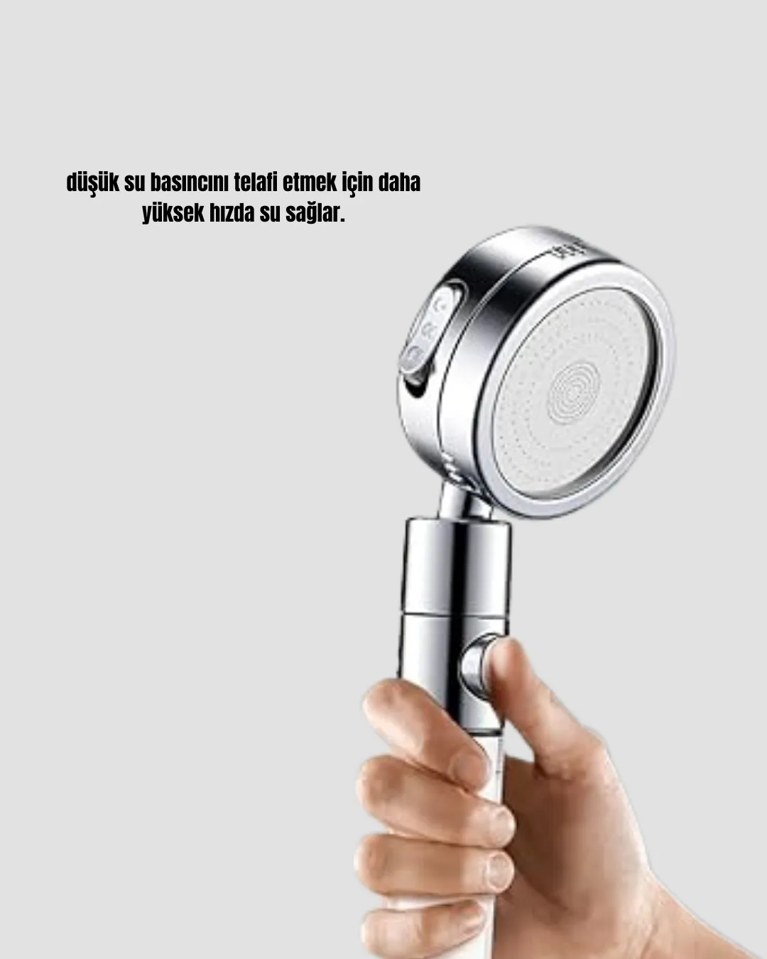 360° Ayarlanabilir Çok Fonksiyonlu Duş Başlığı