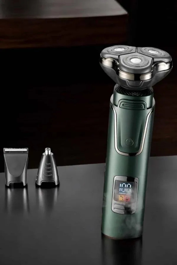 3 Başlıklı Profesyonel Saç ve Sakal Bakım Seti Vücut, Burun ve Kulak Tüy Alma