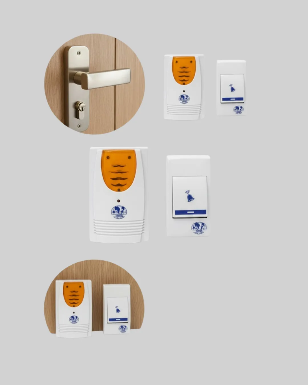 Wireless Kapı Zili Pratik ve Zahmetsiz Günlük Kullanım