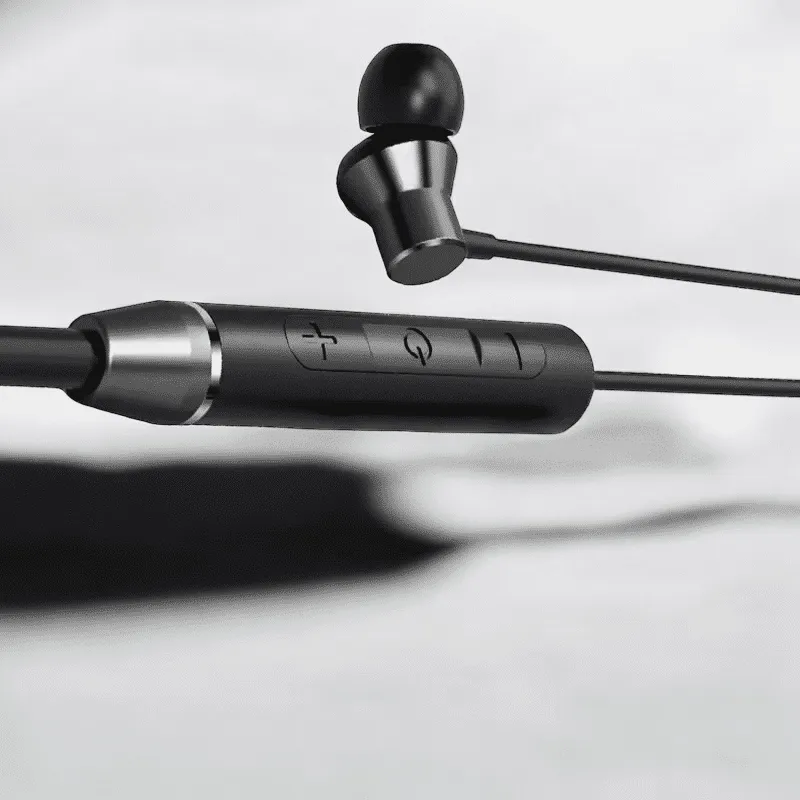 Boyun Bantlı Kablolu Kulaklık ANC Özelliği Uzun Şarj Süreli Sporcu Kulaklığı 100 saat