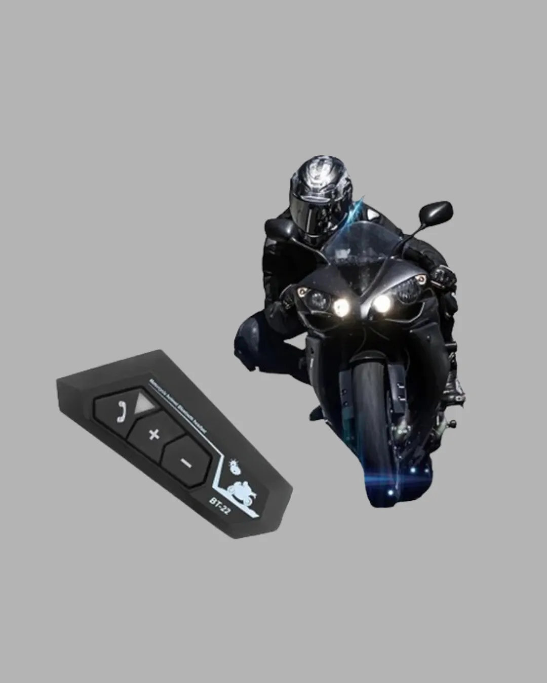 Bluetooth 5.0 Motosiklet Kask Kulaklık Eller Serbest ve Müzik Özellikli