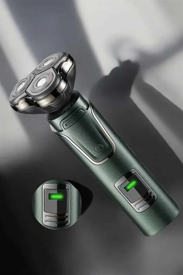 3 Başlıklı Profesyonel Saç ve Sakal Bakım Seti Vücut, Burun ve Kulak Tüy Alma