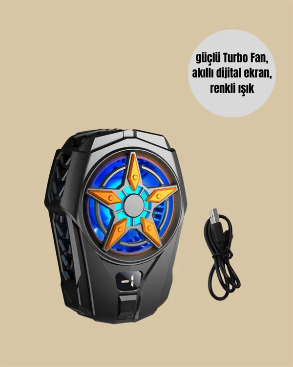 Yarı İletken Soğutmalı Mobil Fan – Akıllı Telefonlar İçin Soğutucu