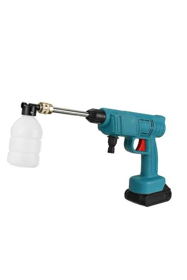 Şarjlı Oto Yıkama, Bahçe Sulama Tabancası Makinesi Yüksek Basınçlı