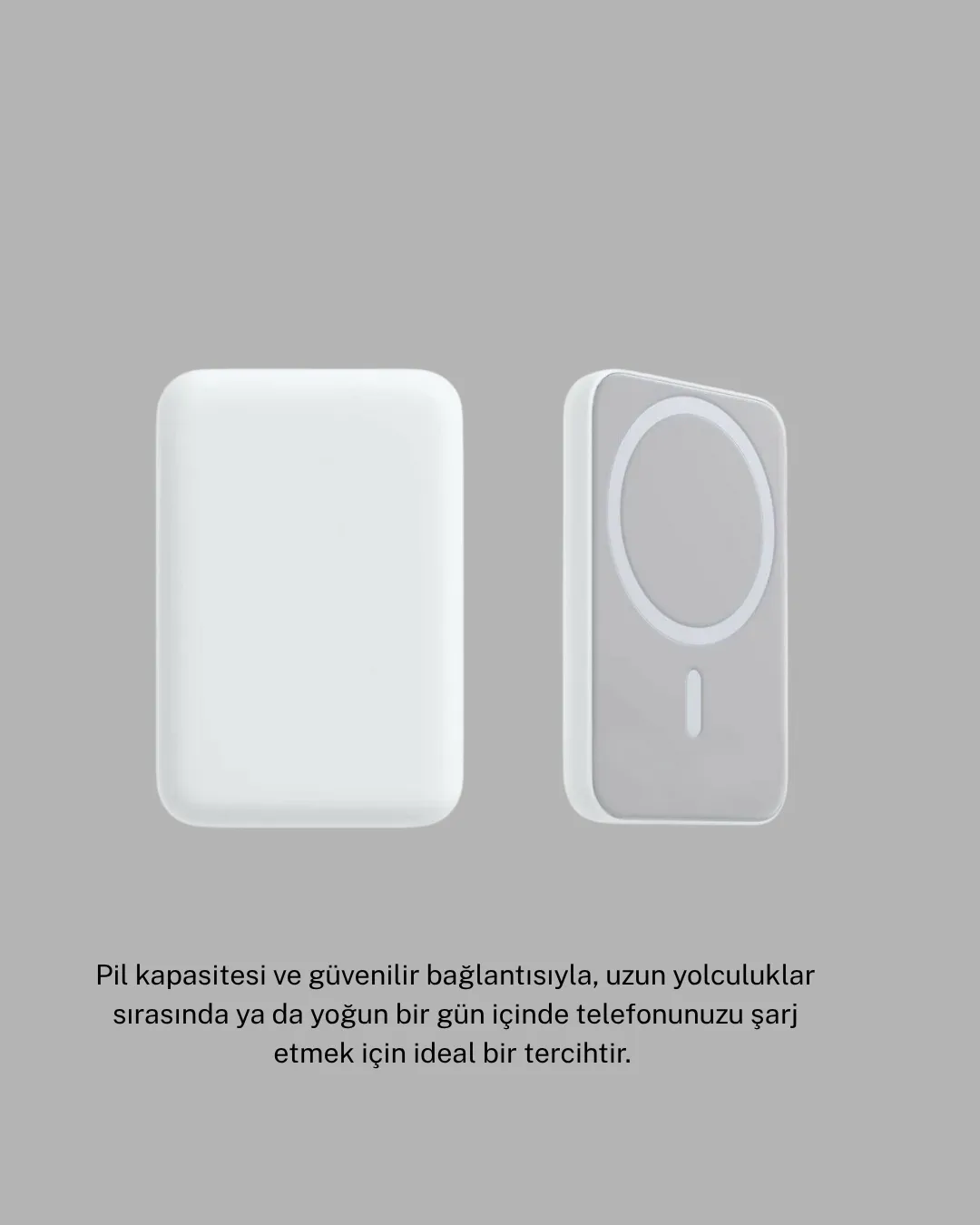 MagSafe Battery Pack – Kablosuz Hızlı Şarj, Kompakt ve Taşınabilir Güç Bankası