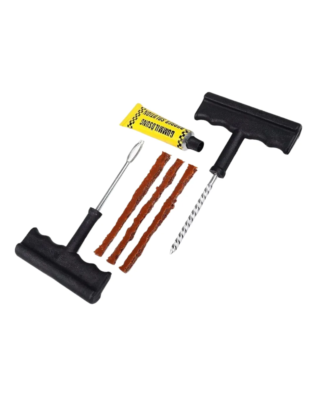 Servise Gerek Kalmadan Patlak Lastik Çözümü 6 Parça Set