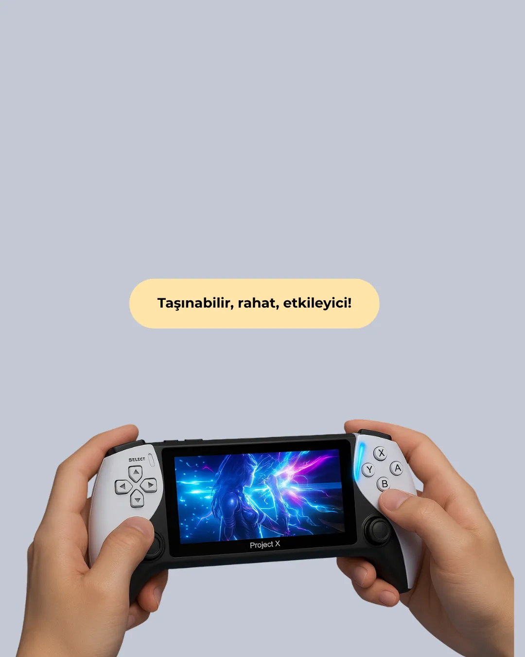 Şarjlı 4 Saat Oyun Süreli TV Bağlantılı Retro Oyun Konsolu