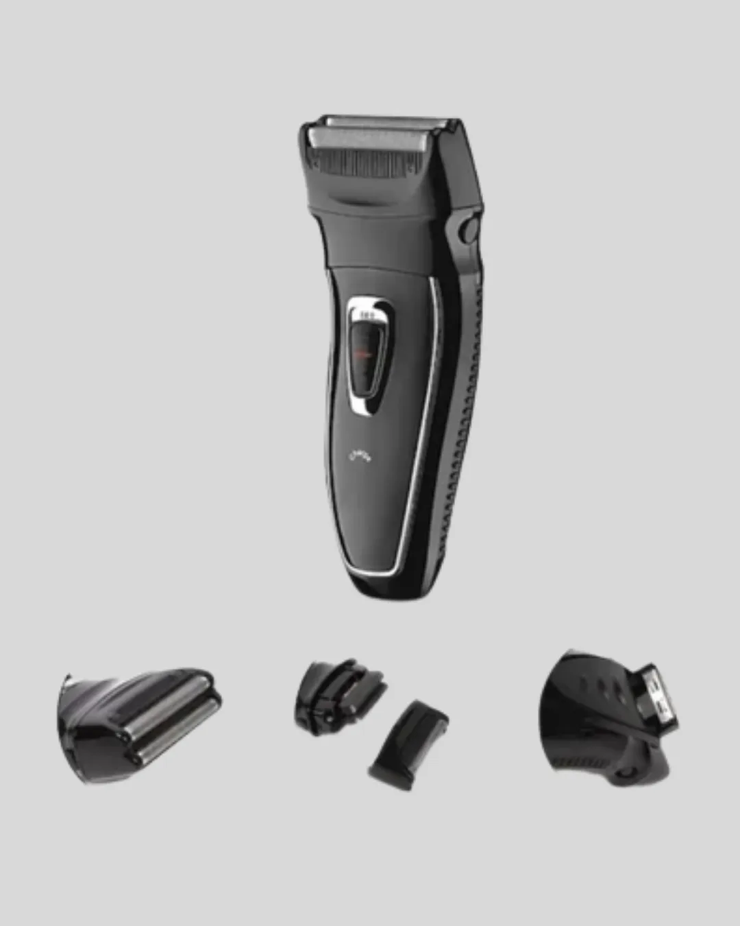 Kablosuz Tıraş Makinesi Çift Başlıklı Kuru Tıraş Folyo Başlık Şarj Göstergeli