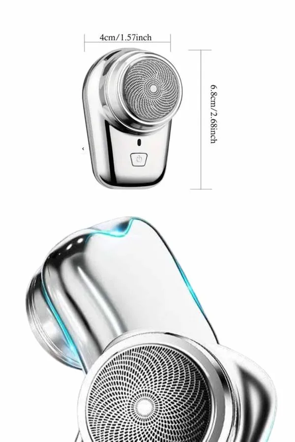 Elektrikli Mini Tıraş Makinesi,Taşınabilir USB Şarjlı Kablosuz Tıraş Makinesi