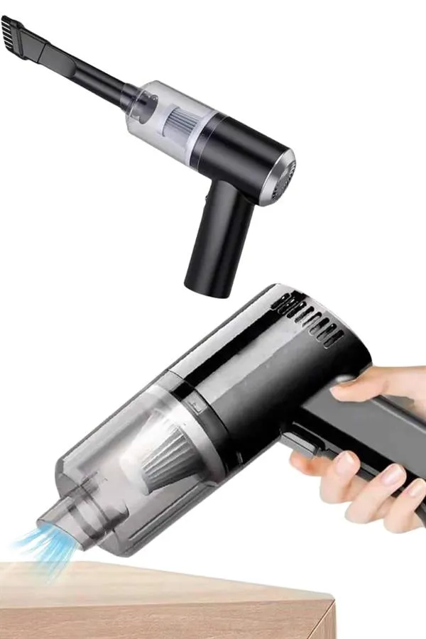 Şarjlı Çok Fonksiyonlu El Süpürgesi Mini Vakumlu Araç Süpürgesi