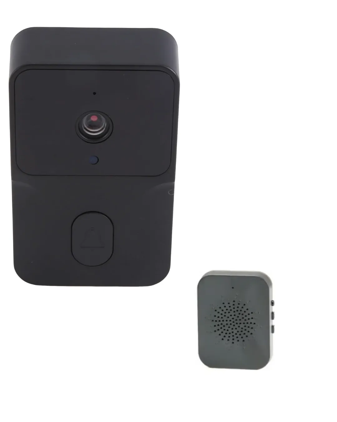 Akıllı Kapı Zili Kamera Gece Görüşlü Çift Yönlü Sesli WiFi