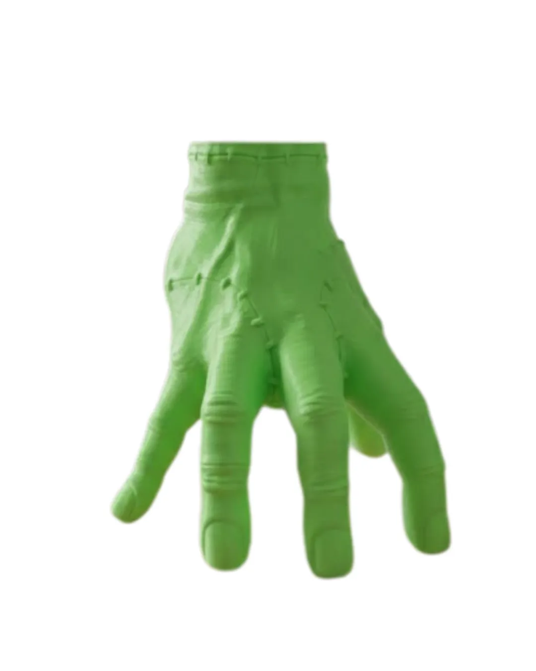 3D Yeşil El Biblo 27x22 cm Dikkat Çekici Ev Dekorasyonu