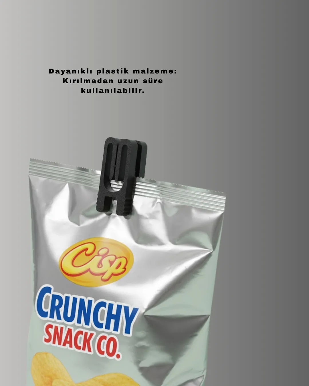 Plastik Poşet Kilidi Mutfak İçin Çok Amaçlı 10 Adet