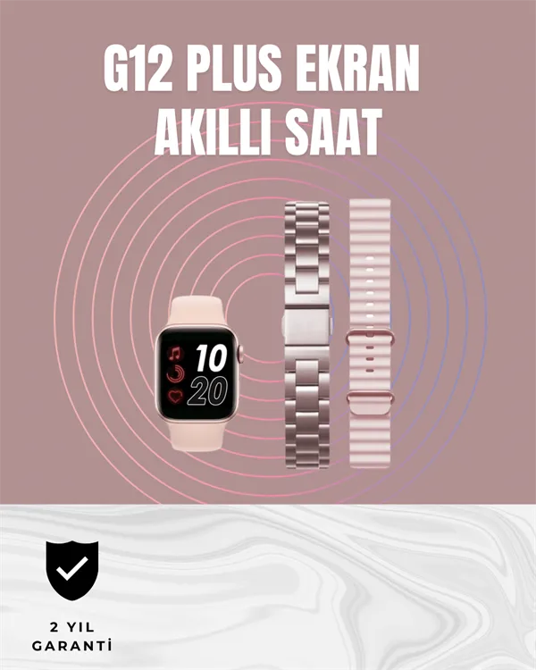 Titreşimli Bildirimli Akıllı Saat – Nabız, GPS, Spor Modları, Telefon Eşleştirme Özellikli