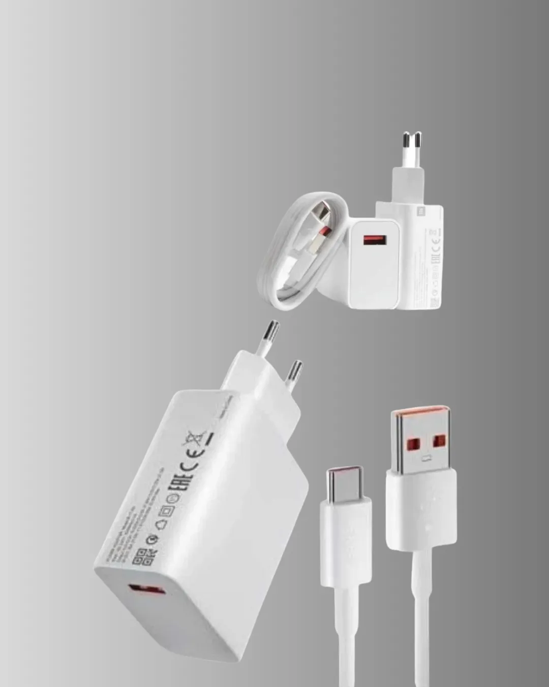 67W Turbo Type-C Hızlı Şarj Adaptörü – Akıllı Koruma Çipli, Hızlı Şarj Destekli