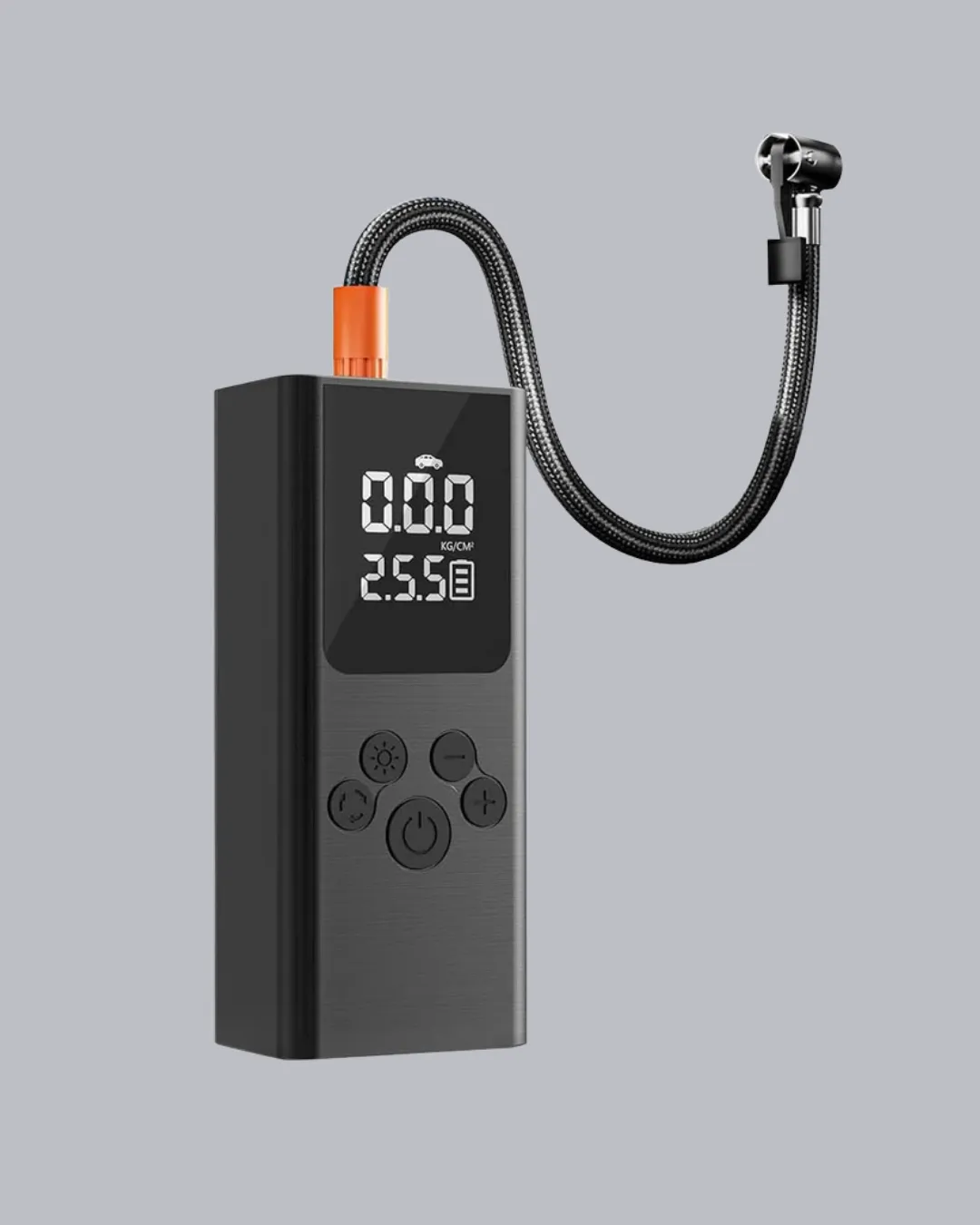 USB Şarjlı Taşınabilir Hava Kompresörü Dijital Ekranlı