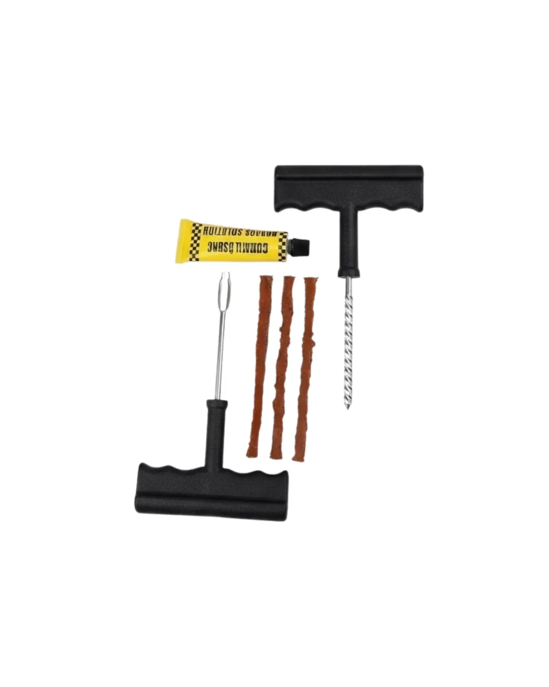 Otomobil Motosiklet Bisiklet İçin Güvenli Lastik Tamir Kiti