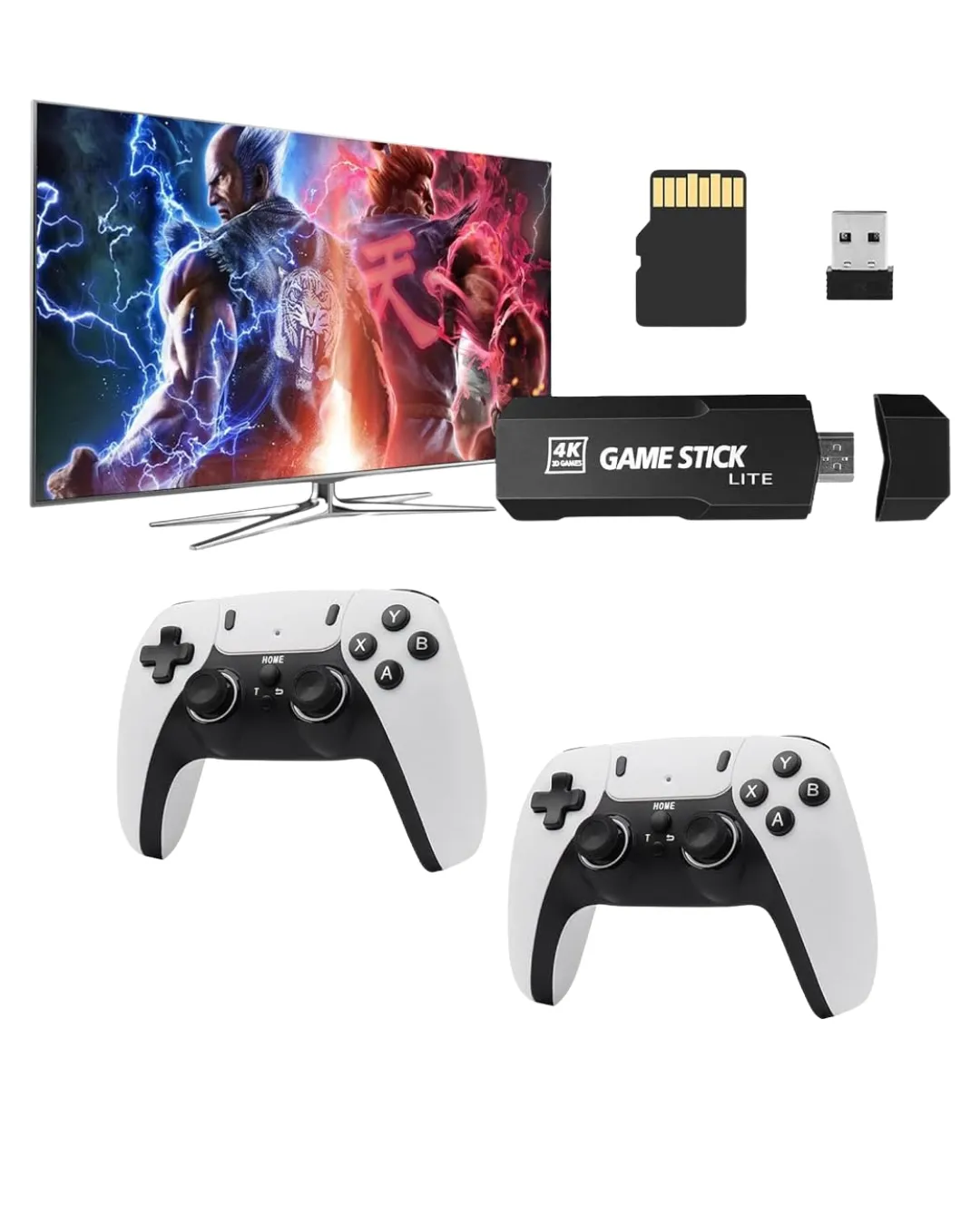 HDMI Girişli Retro Oyun Çubuğu 2 Kişilik Kablosuz