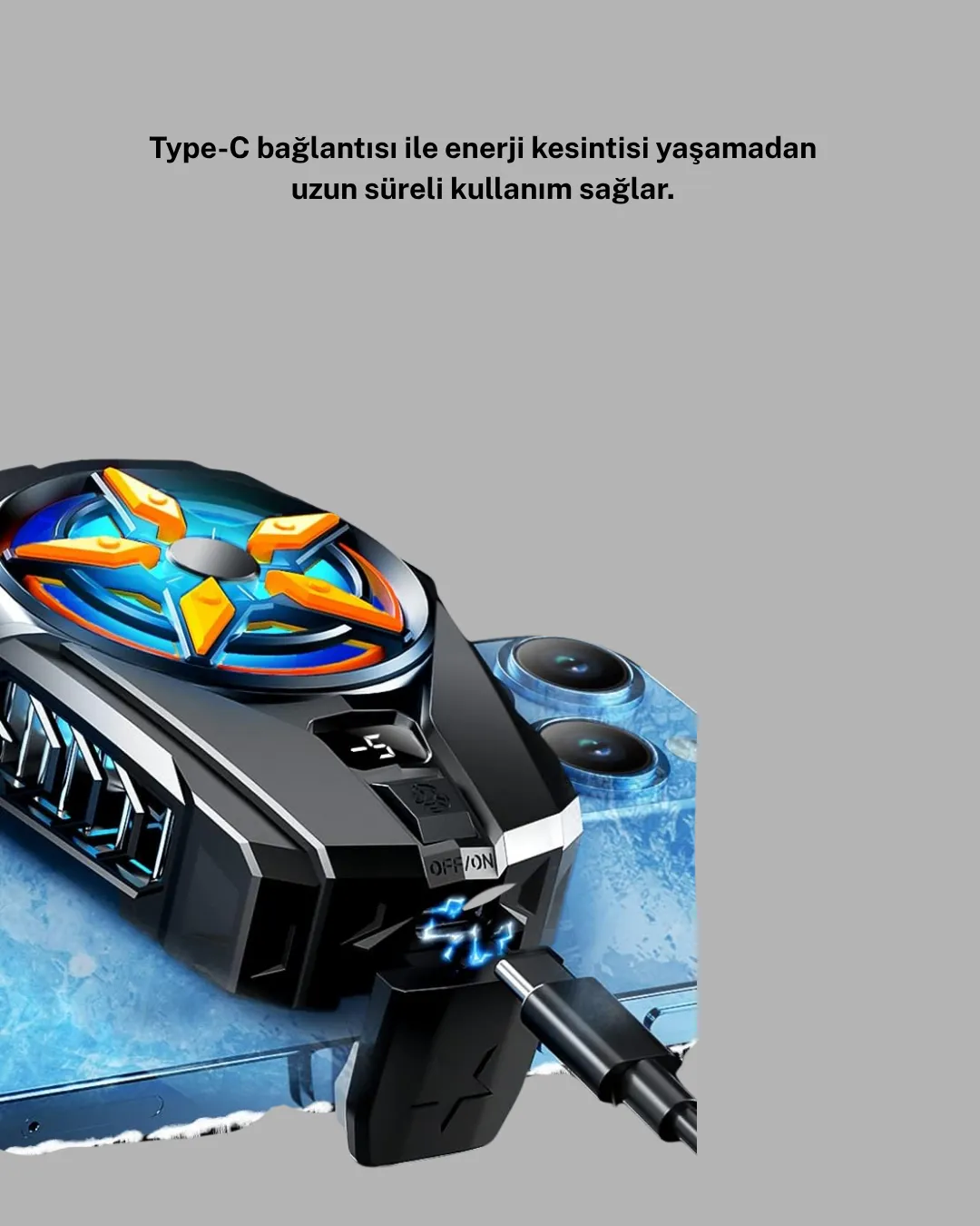 Cep Telefonu Radyatörü Yarı İletken Hızlı Soğutma ve Dijital Ekran Kontrollü