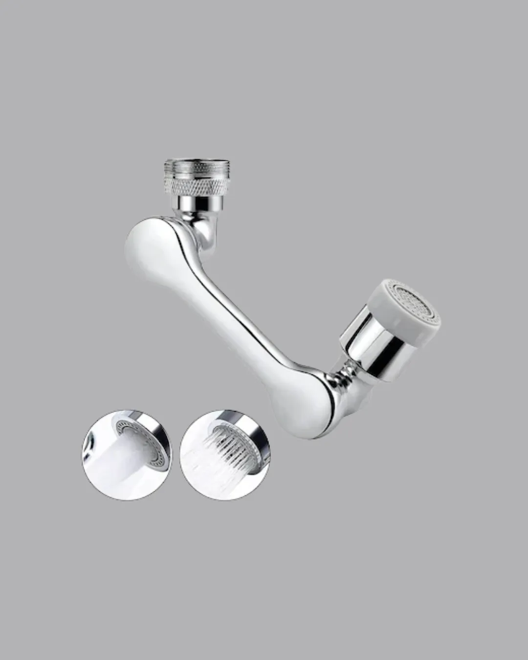 Döner Musluk Başlığı Çok Açılı Robotik Kol Su Tasarruflu