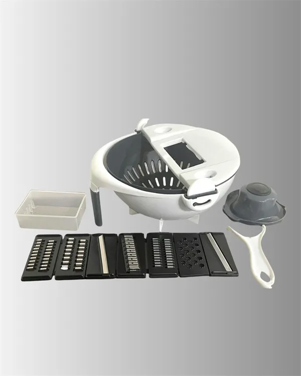 Süzgeçli Çok Fonksiyonlu Döner Rende ve Doğrayıcı