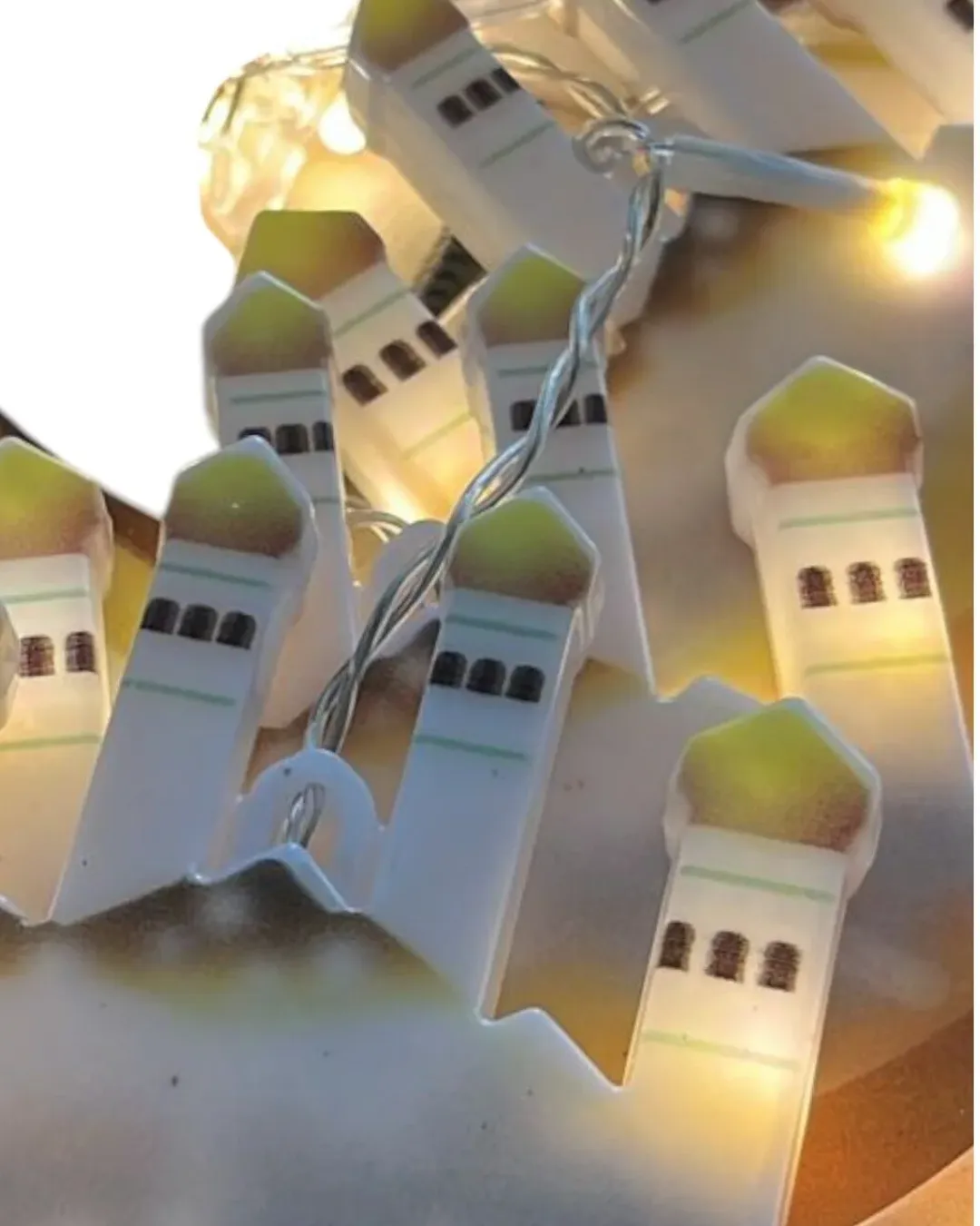 3 Metre Ramazan LED Saçak Işık Ev İçi Dekoratif Aydınlatma