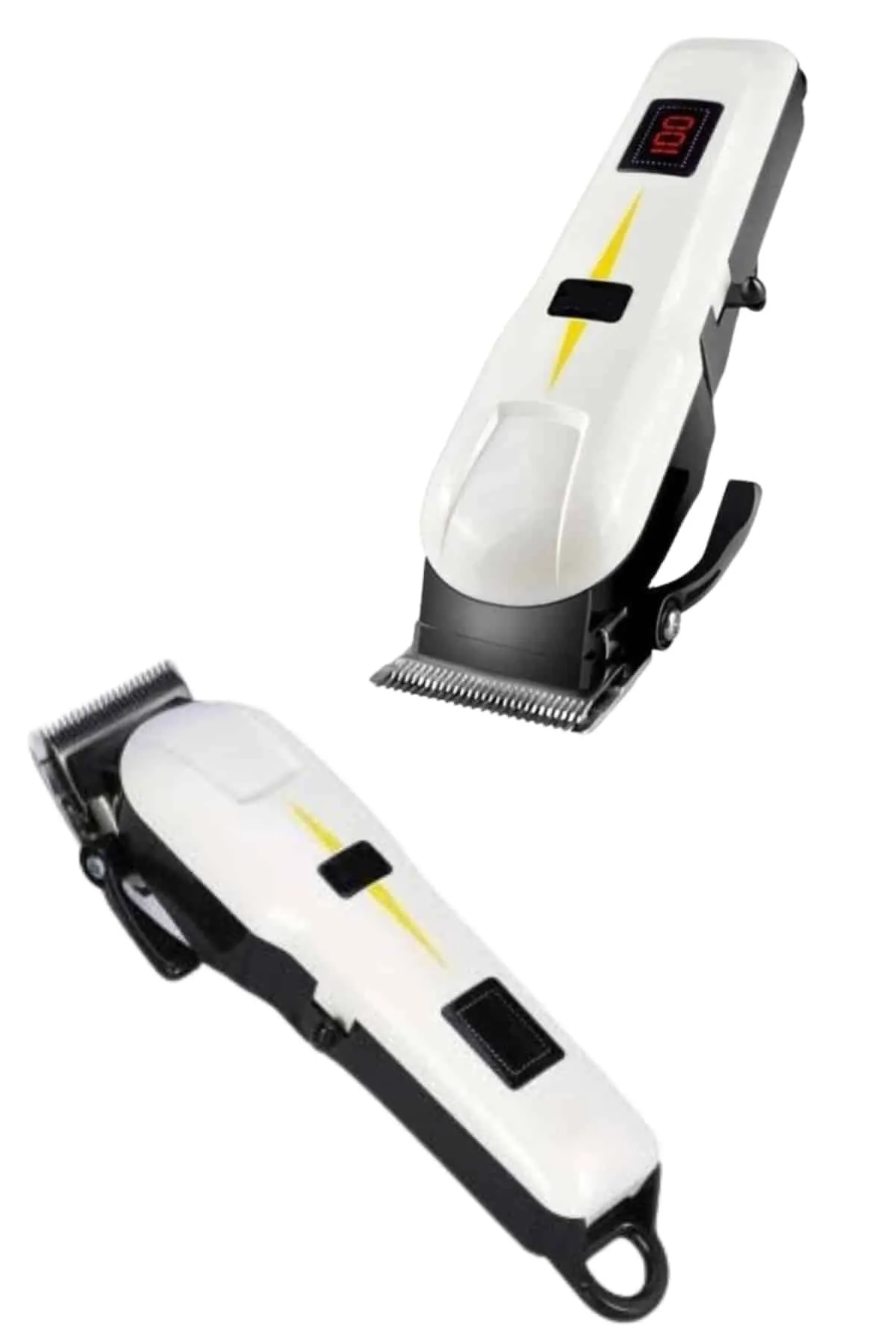 2025 Model Şarjlı Dijital Saç Sakal Tıraş Makinesi Islak Kuru Kullanıma Uygun